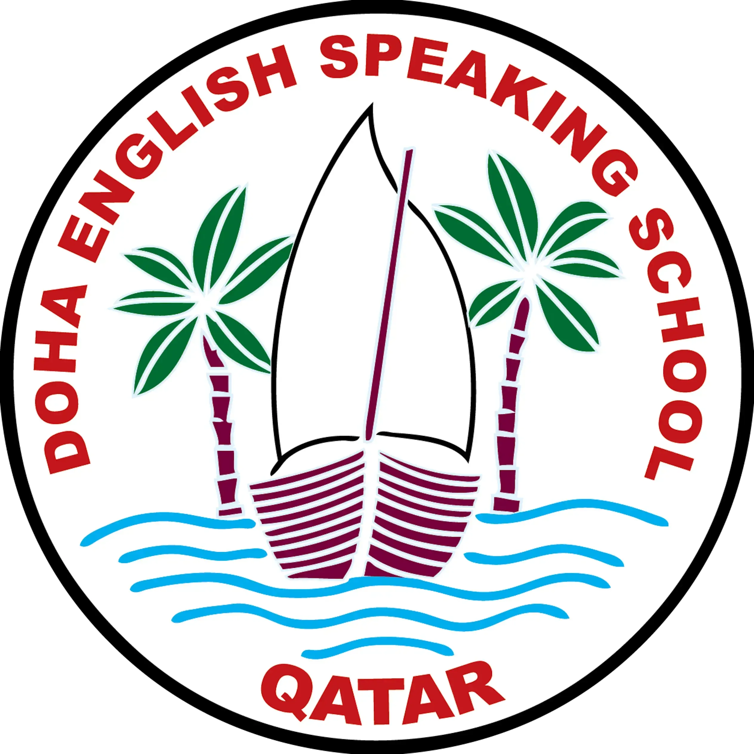 Doha English Speaking School badge