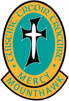 Mercy Secondary School Mounthawk badge