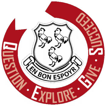Queen Elizabeths Grammar School badge